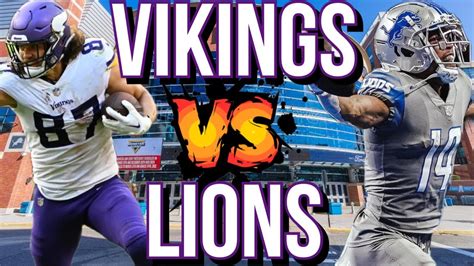 vikings lions rivalry|who won vikings vs lions.